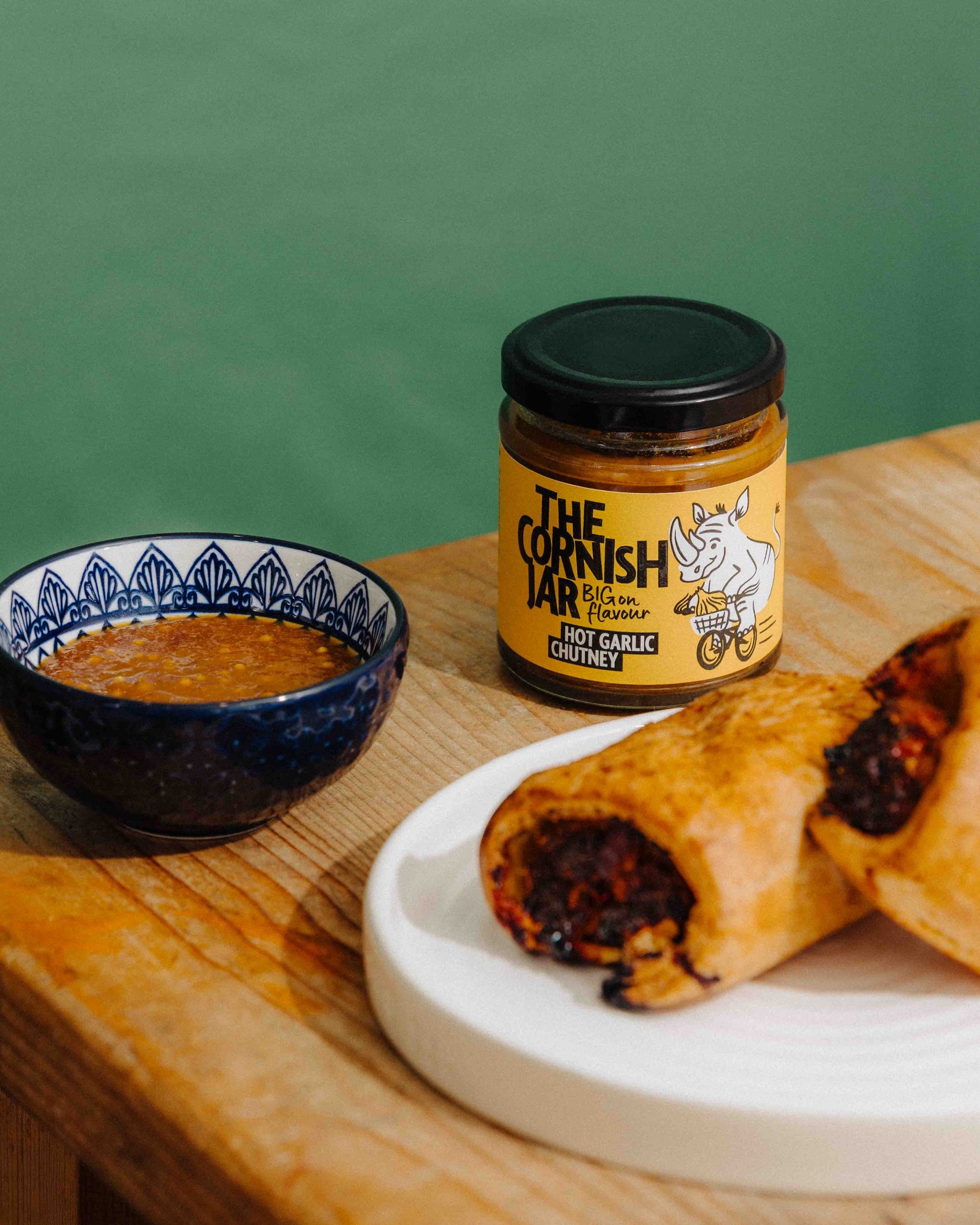 Hot Garlic Chutney: 3 Pack