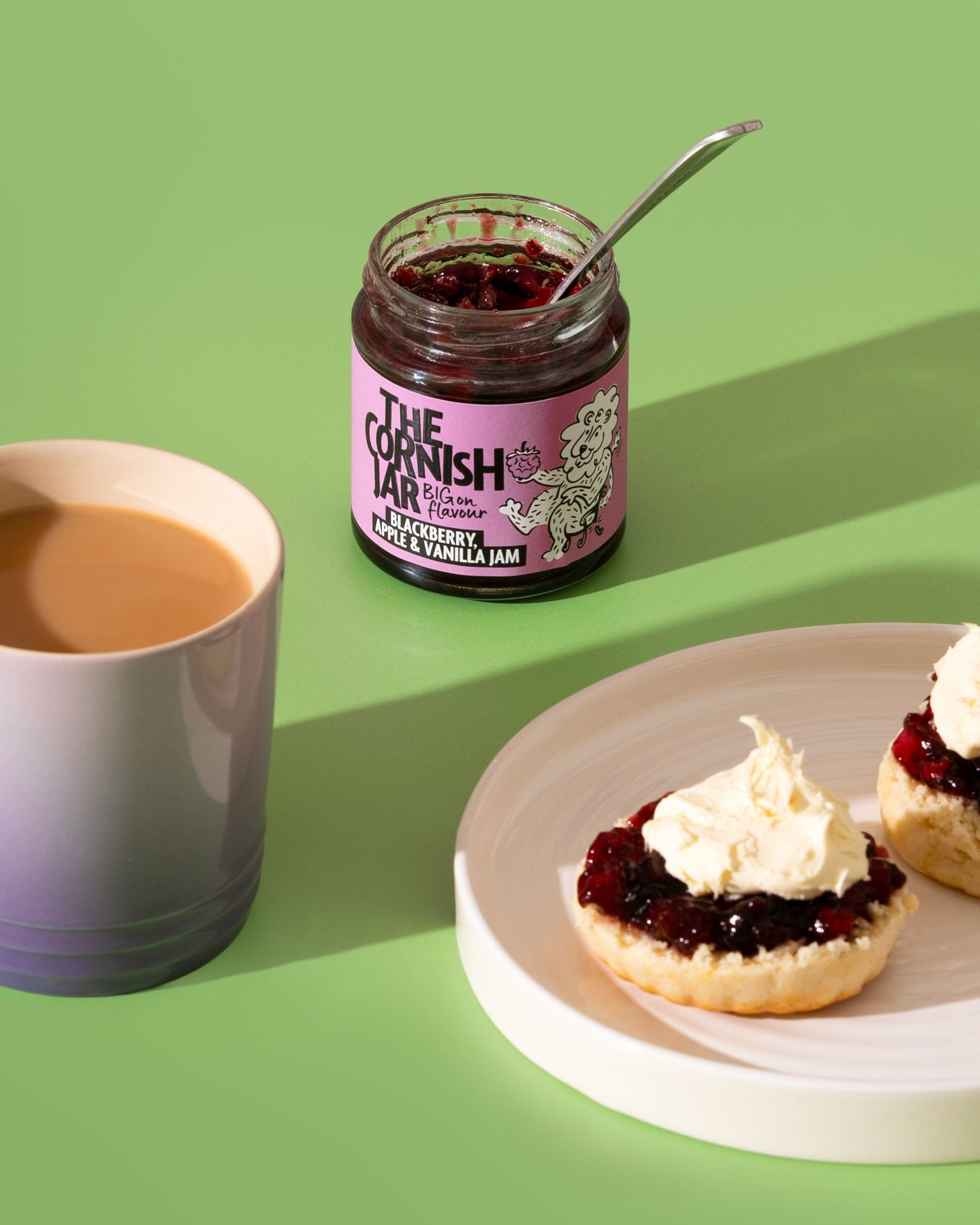 Blackberry, Apple & Vanilla Jam: 3 Pack