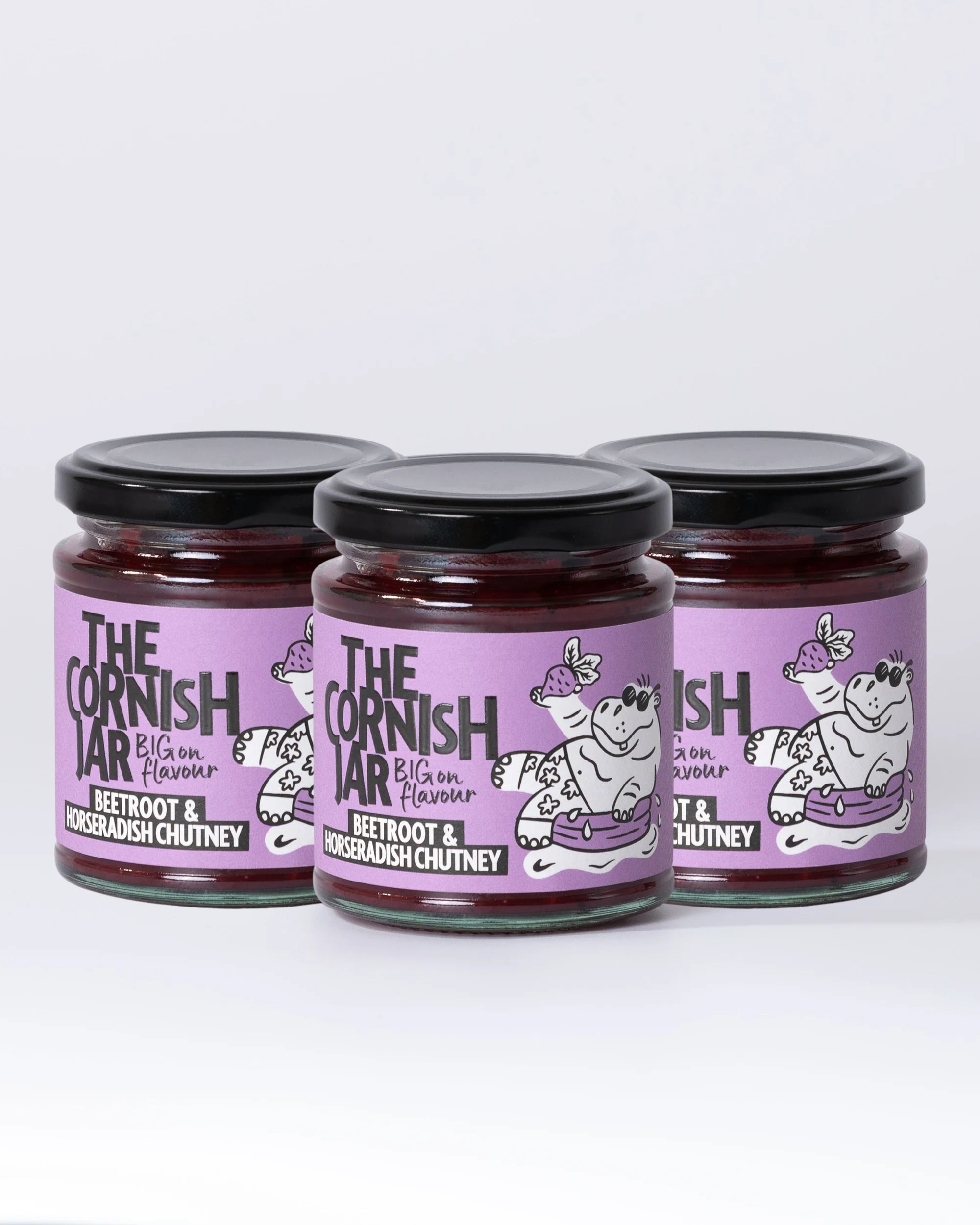 Beetroot & Horseradish Chutney: 3 Pack