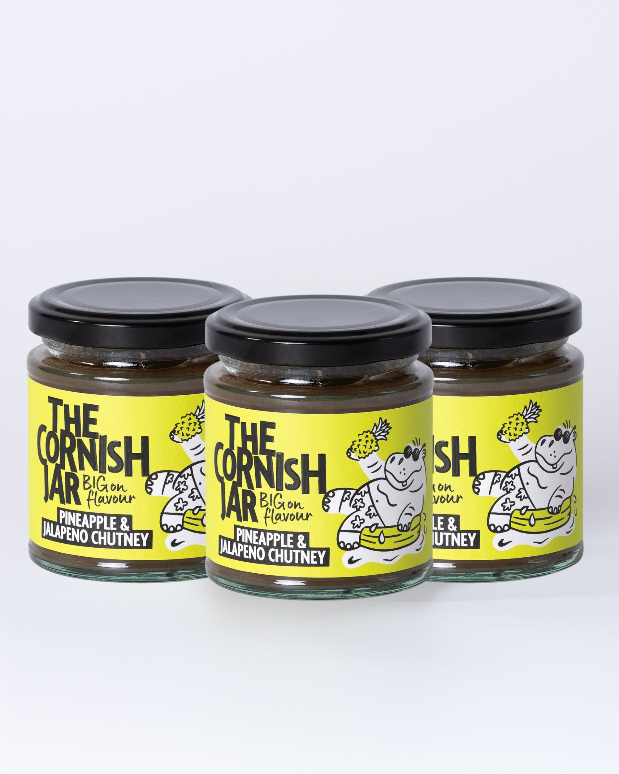 Pineapple & Jalapeño Chutney: 3 Pack